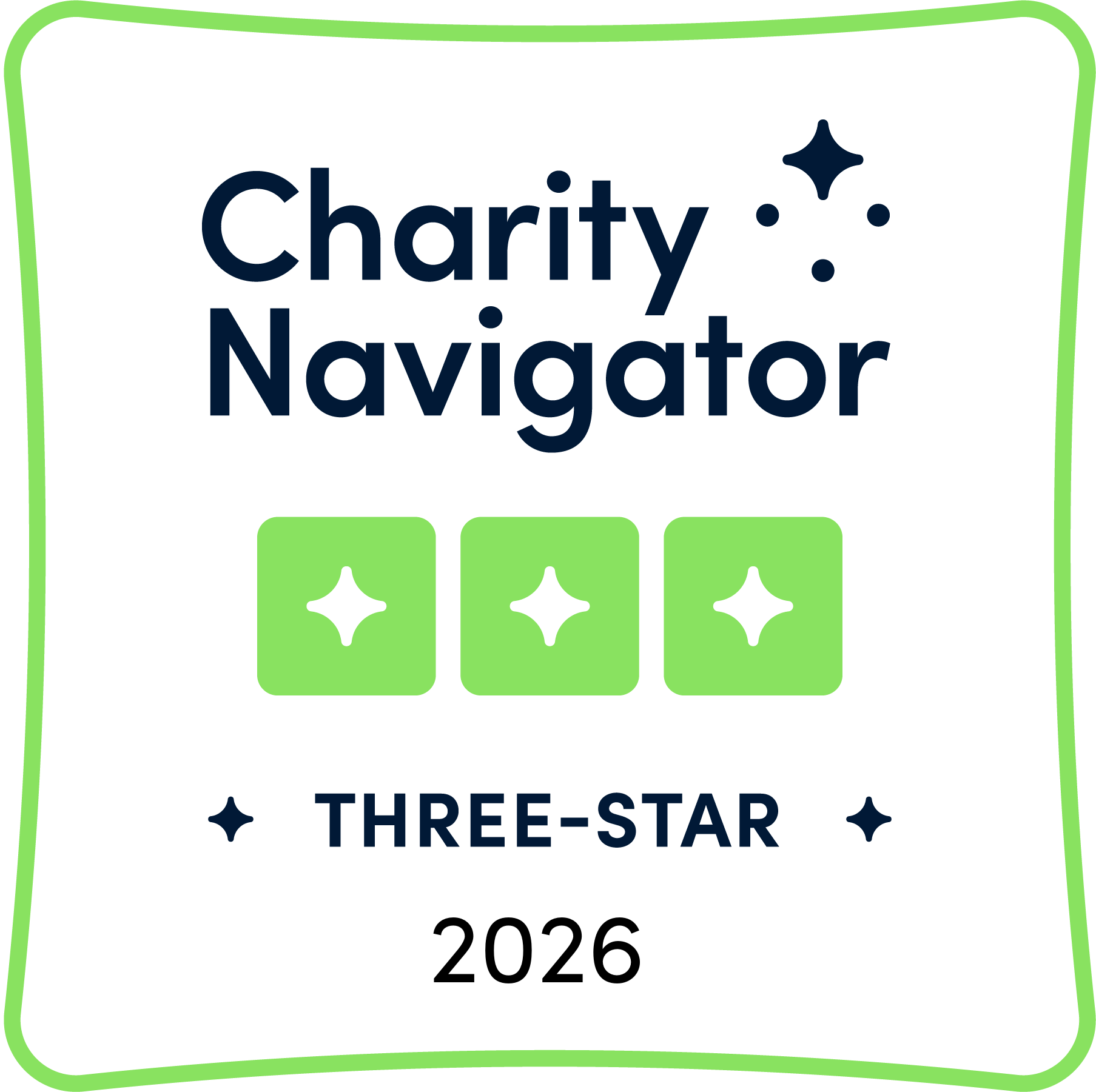 Charity Navigator Four Star Rating